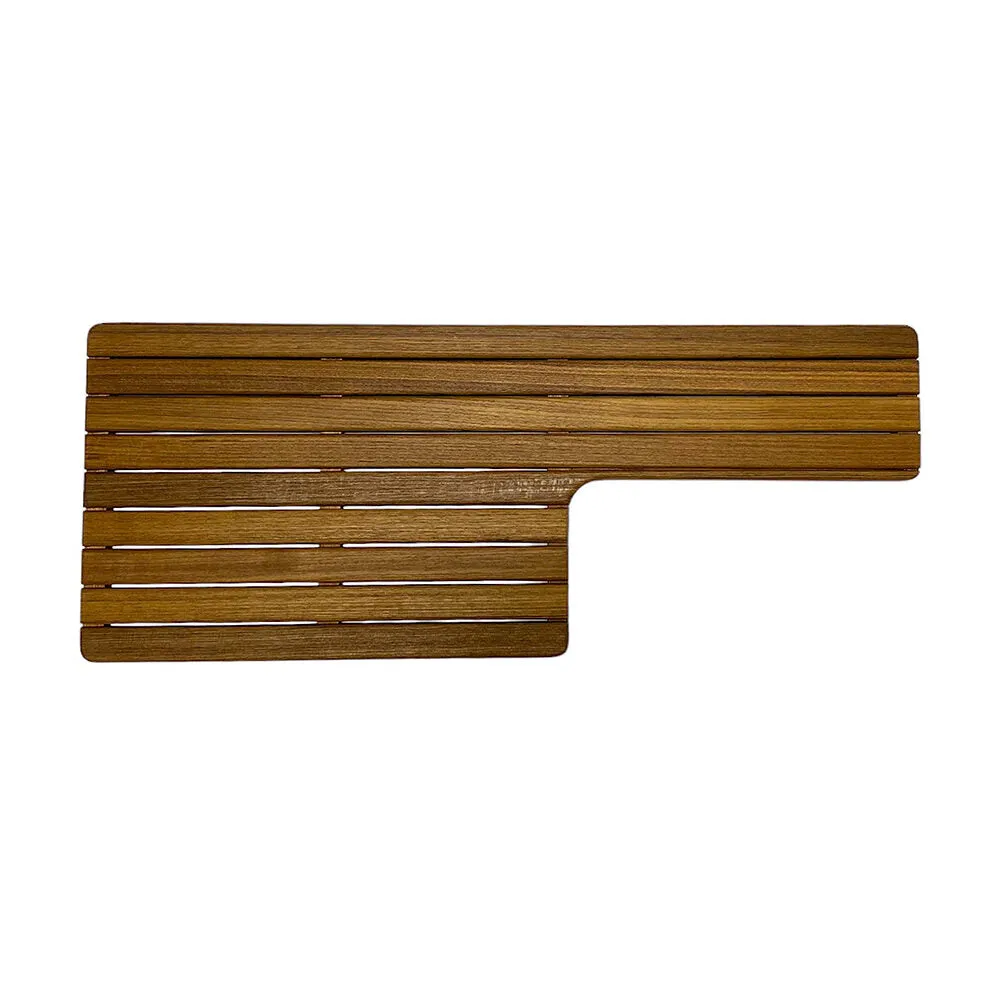 Airstream Teak Shower Bench for Pendleton Travel Trailers