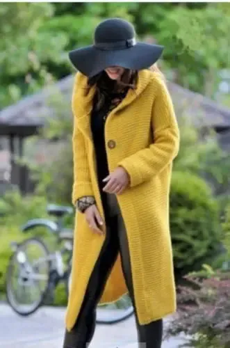 Chunky Hoodie Cardigan