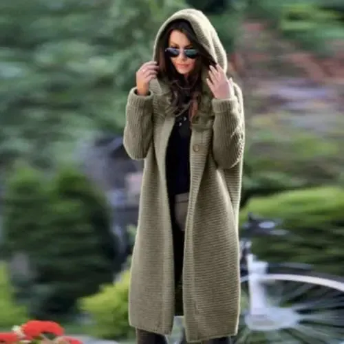 Chunky Hoodie Cardigan