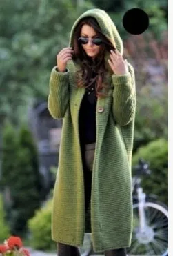 Chunky Hoodie Cardigan