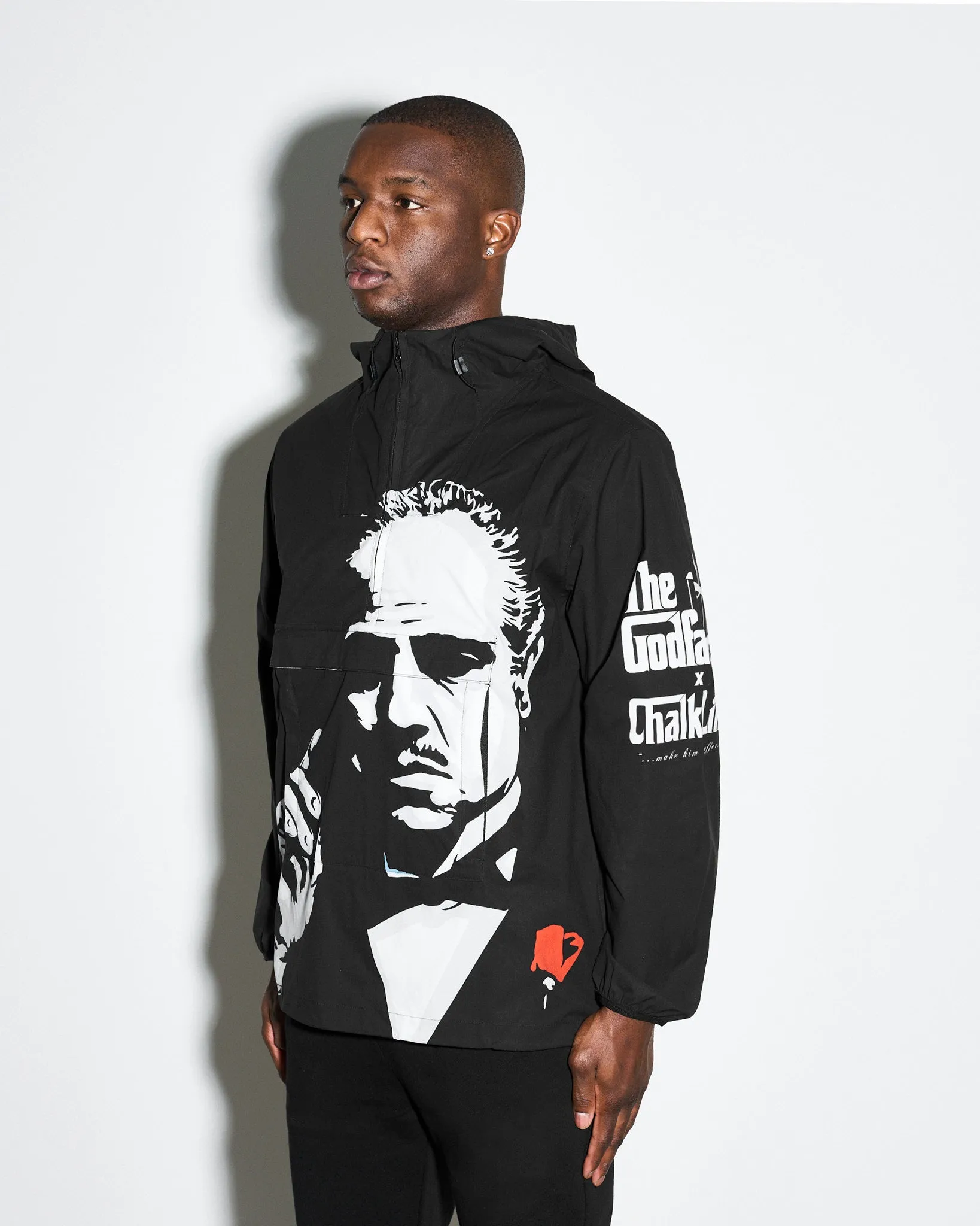 The Godfather Black Anorak Jacket